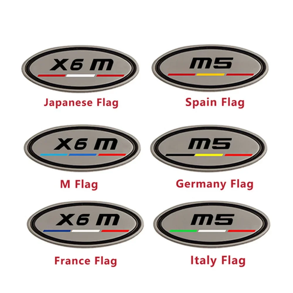 BMW M &amp X Серии Автомобильных Сидений Наклейки На Табличку Из Цинкового Сплава