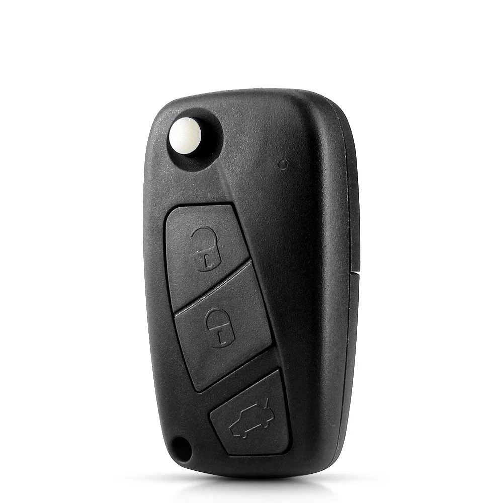 

KEYYOU чехол для автомобильного ключа для Fiat 500 Punto Stilo Ducato Panda Doblo Bravo 2/3 кнопки складной пульт дистанционного управления