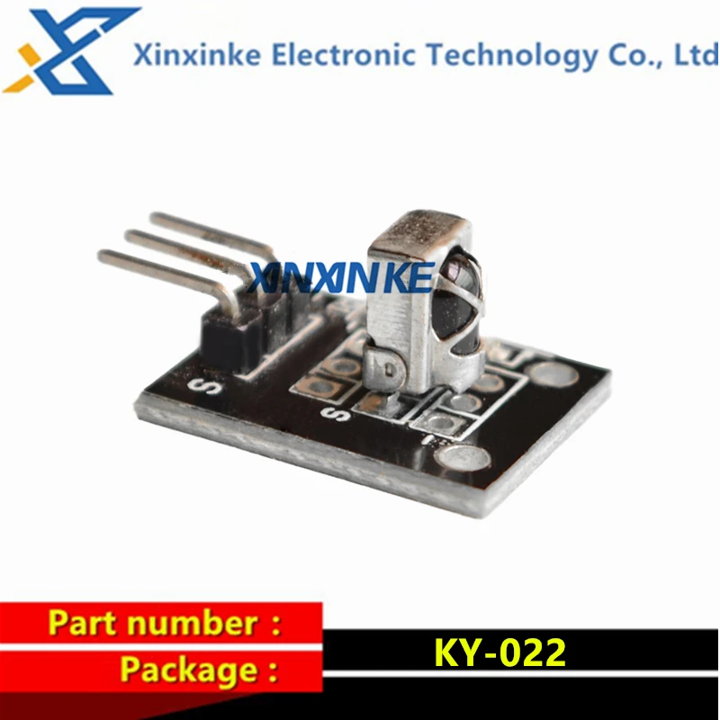 

KY-022 3pin TL1838 VS1838B HX1838 Universal IR Infrared Sensor Receiver Module for Arduino DIY Starter Kit