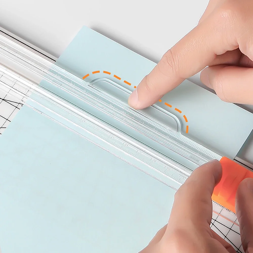 Офисный Двусторонний Резак Для Бумаги Формата А4 А5 С Автоматической Защитой