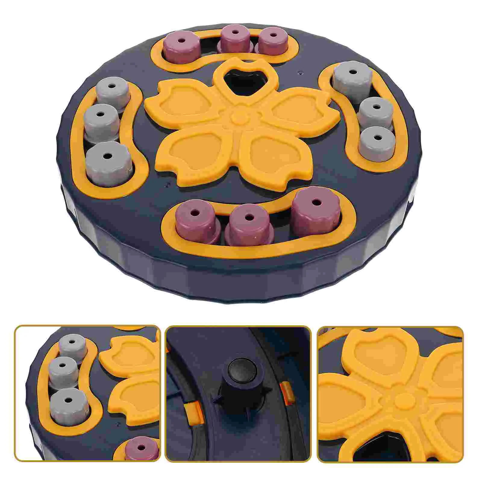 

Dog Toy Puzzle Slow Bowl Puppy Toys Feeder Interactive Pet Dispenser Dish Dogs Plaything Training Maze Treat Fast Down Gulp Anti