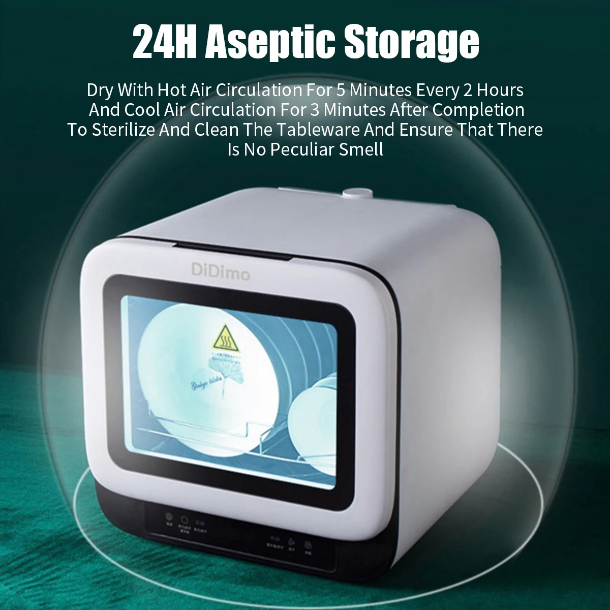 

Sterilizer Box Disinfection Cabinet Mini Ozone Ultraviolet Sterilization Machine Nail Tool Sterilizer Equipment