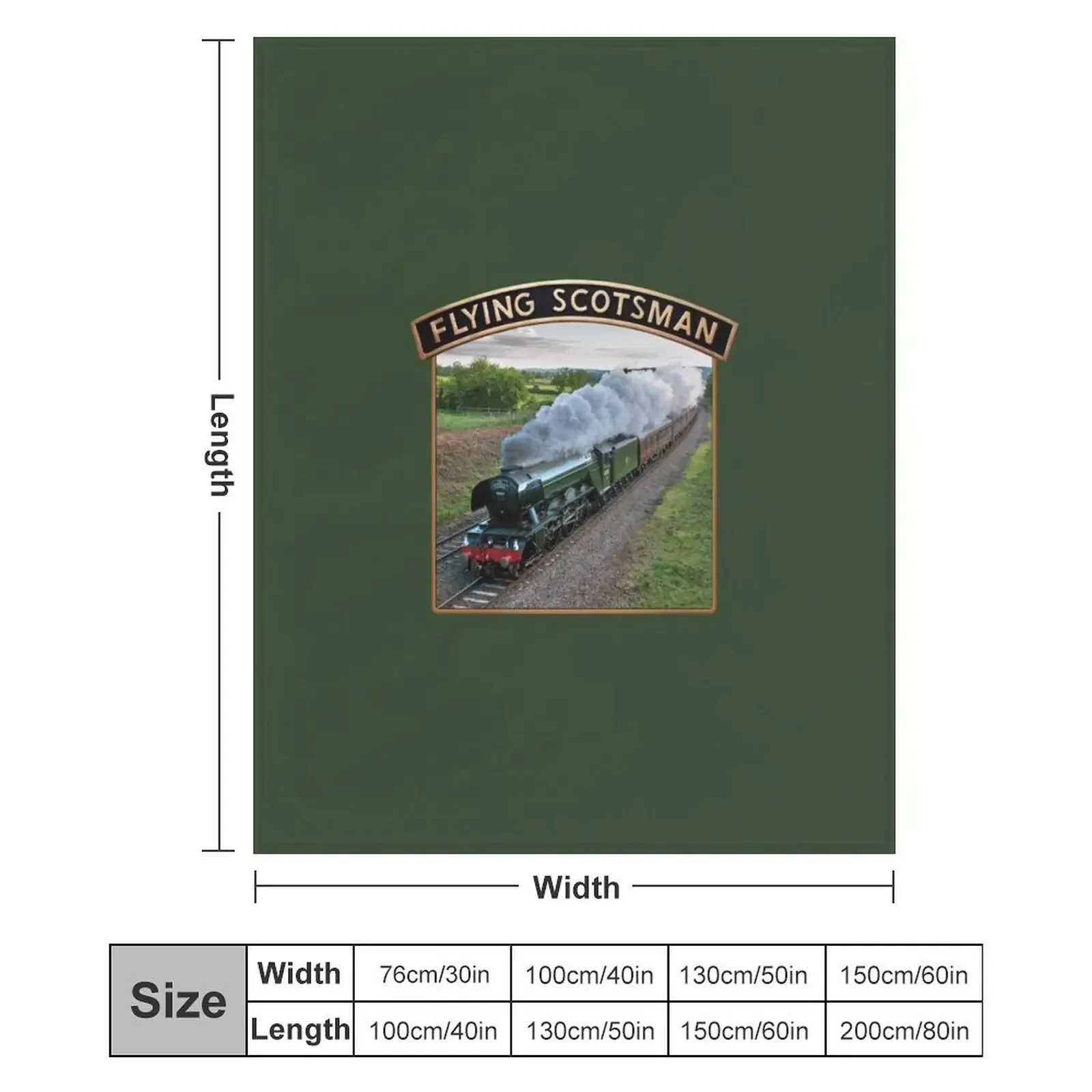 Одеяло с летающим шотландцем и табличкой именем детские мягкие большие одеяла