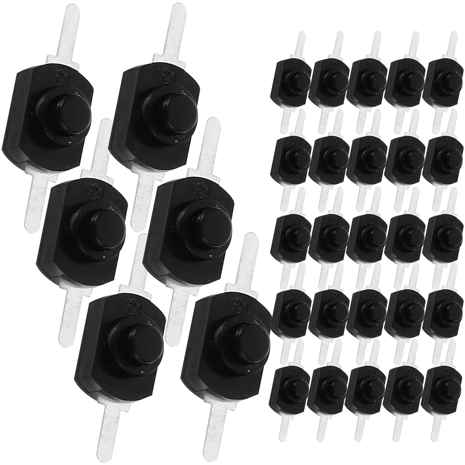 

Switch Push Button Mini Lock Latching Self Flashlight Off Micro Light Outlet Torch Wall Lamp