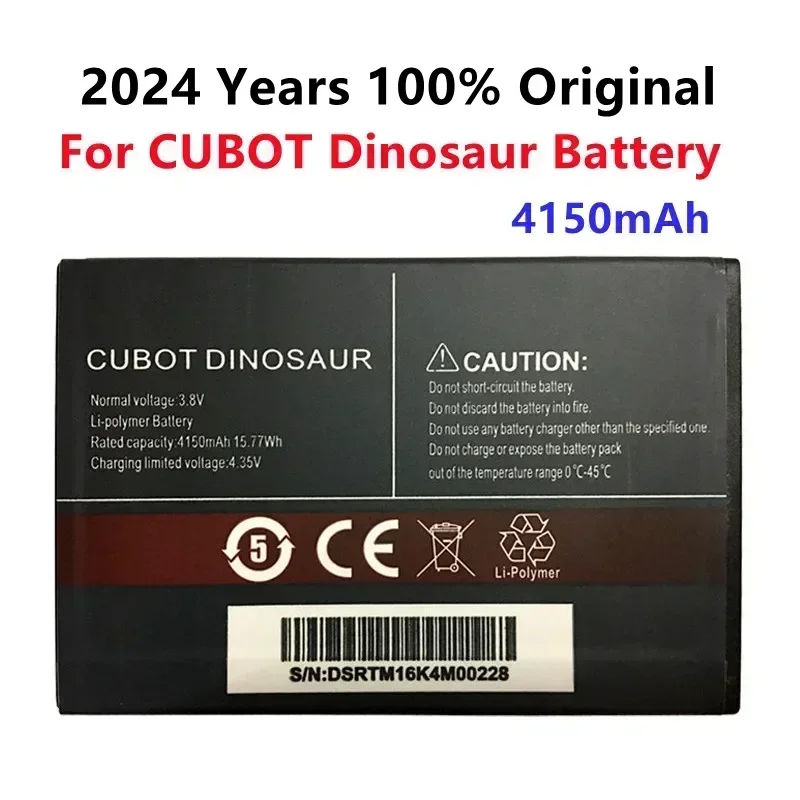 2024 год 100% оригинальный CUBOT Dinosaur 4150 мАч l Сменный аккумулятор для батареи сотового