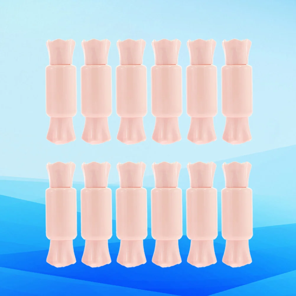 

Empty Lip Gloss Container: 12Pcs Lip Tube Candy Shape Lip Gloss Vial Refillable Lip Bottles DIY Lip Color Container