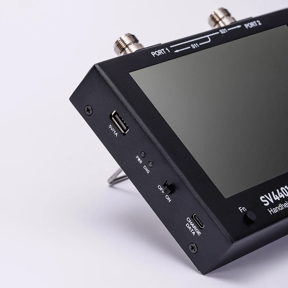 SV4401A 7-дюймовый сенсорный ЖК-дисплей 50 кГц ~ 4 ГГц Векторный анализатор сети HF VHF UHF