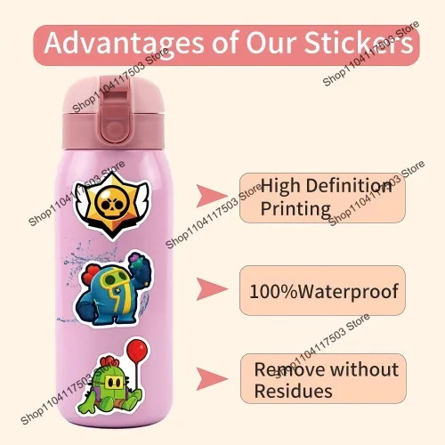 Классические наклейки с изображением мотоцикла цвет в ассортименте