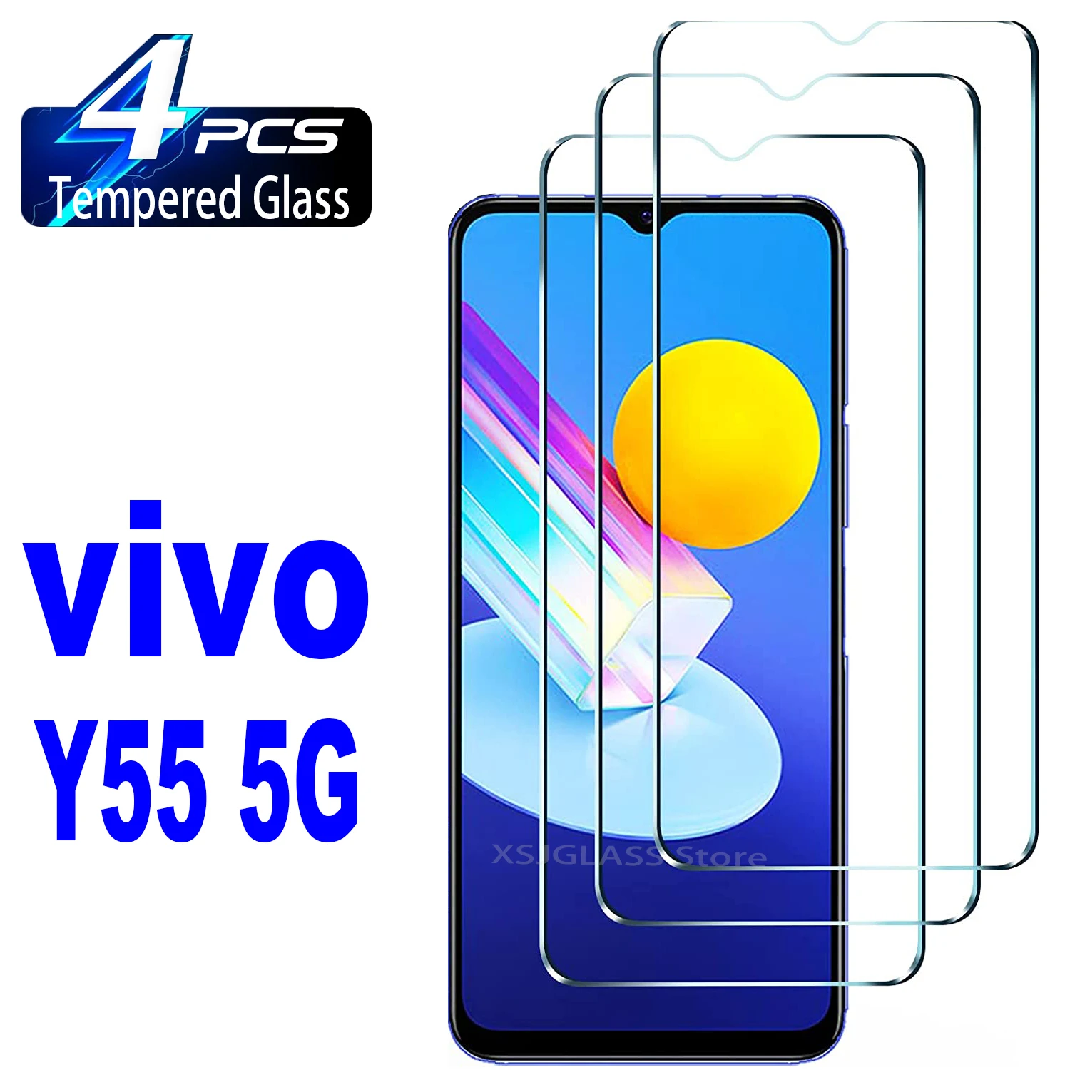 2-4pcs-tempered-glass-for-vivo-y55-5g-screen-protector-glass-film