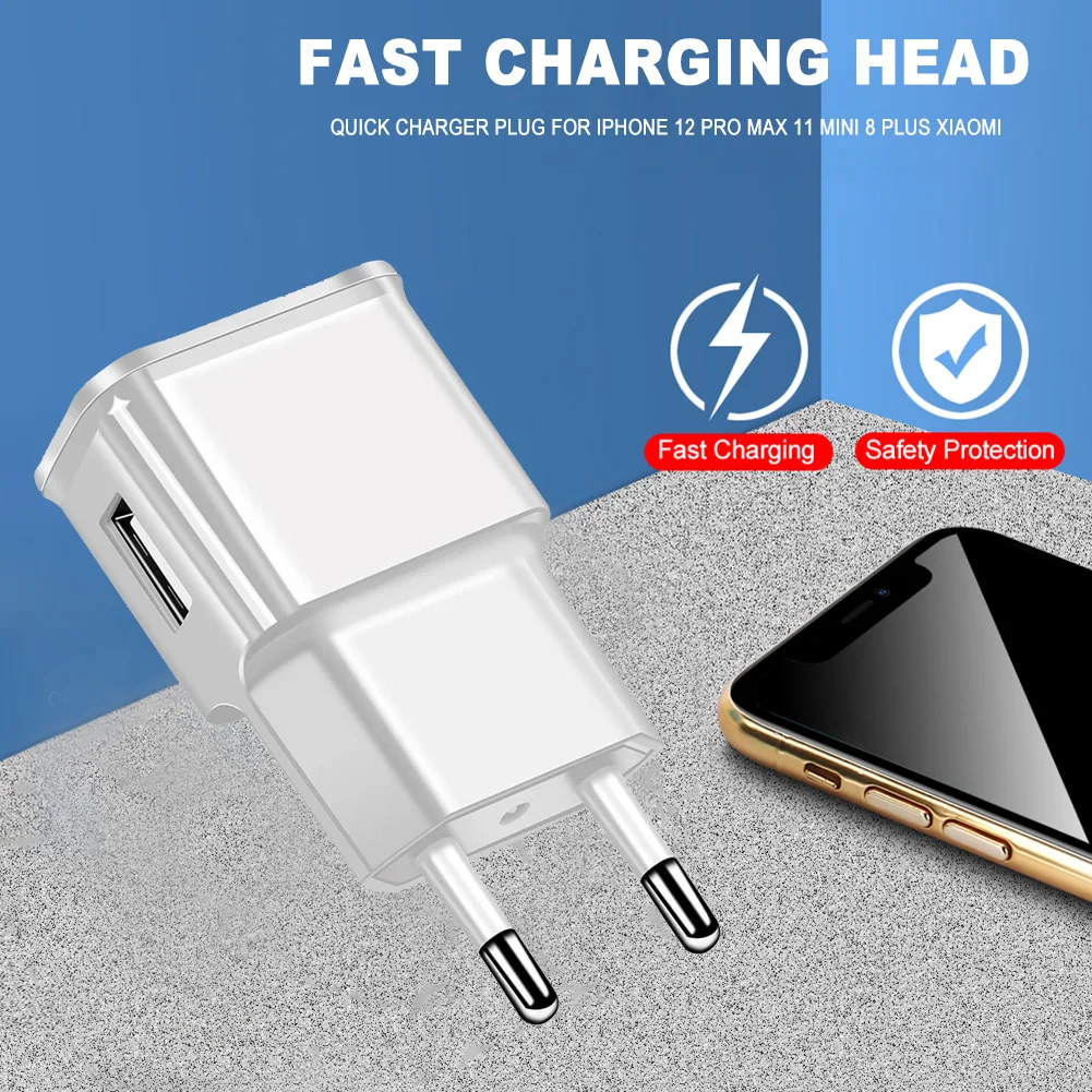 Сетевое зарядное устройство с USB-портом 5 В 2 А 1 |