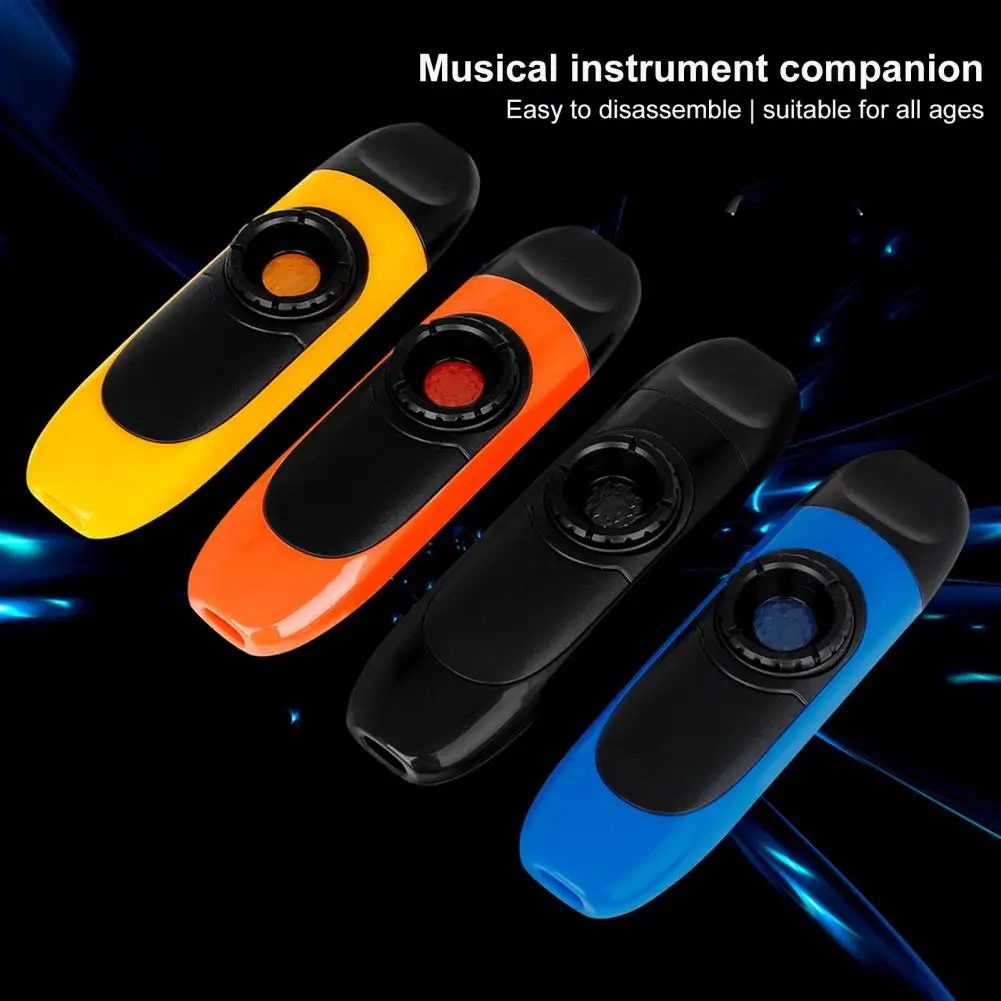 

Plastic Kazoo with Lanyard Thin Voice Precise Tone Adjustable Sound Portable Aerophone Professional Performance Kazoo Accompanim