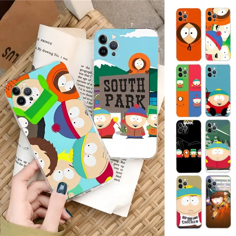 

Funny-Souths-Park-Cute Phone Case Silicone Soft for iphone 14 13 12 11 Pro Mini XS MAX 8 7 6 Plus X XS XR Cover