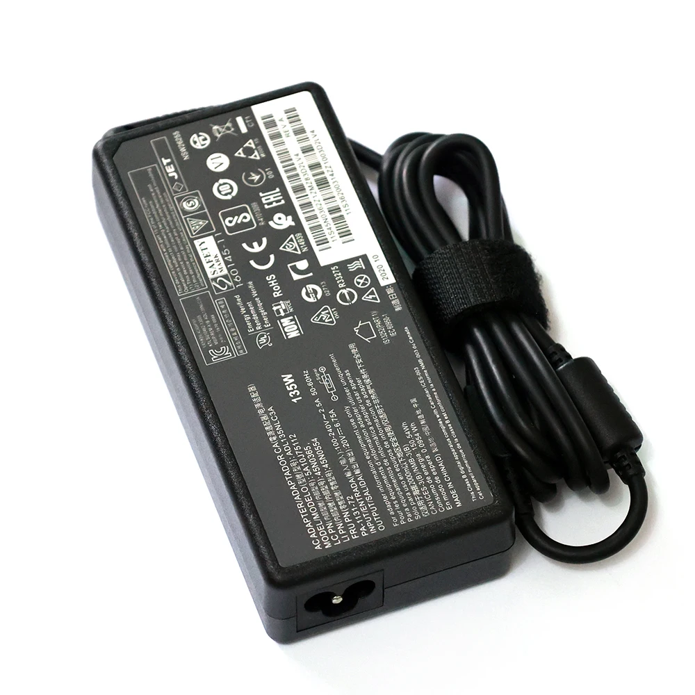 

Original Laptop Ac Power Adapter For IBM Lenovo T440p Y50-70 Y50-70 20V 6.75A ADL135NDC3A Notebook Charger 20V 6.75A 135W