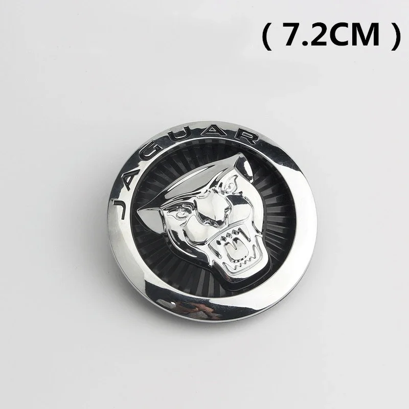 

3D ABS автомобильная передняя центральная решетка, эмблема, наклейка, наклейки для Jaguar XF XFL XJ XJL XE XEL XKR XJ6 Fpace Epace Fpace S-Type