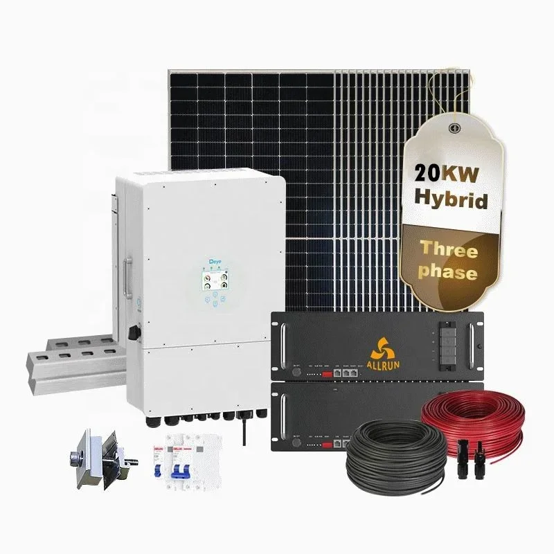 All In One Full Power Panneau Solaire 5000 Вт Солнечный домашний комплект 20 кВт 10 5 Система хранения