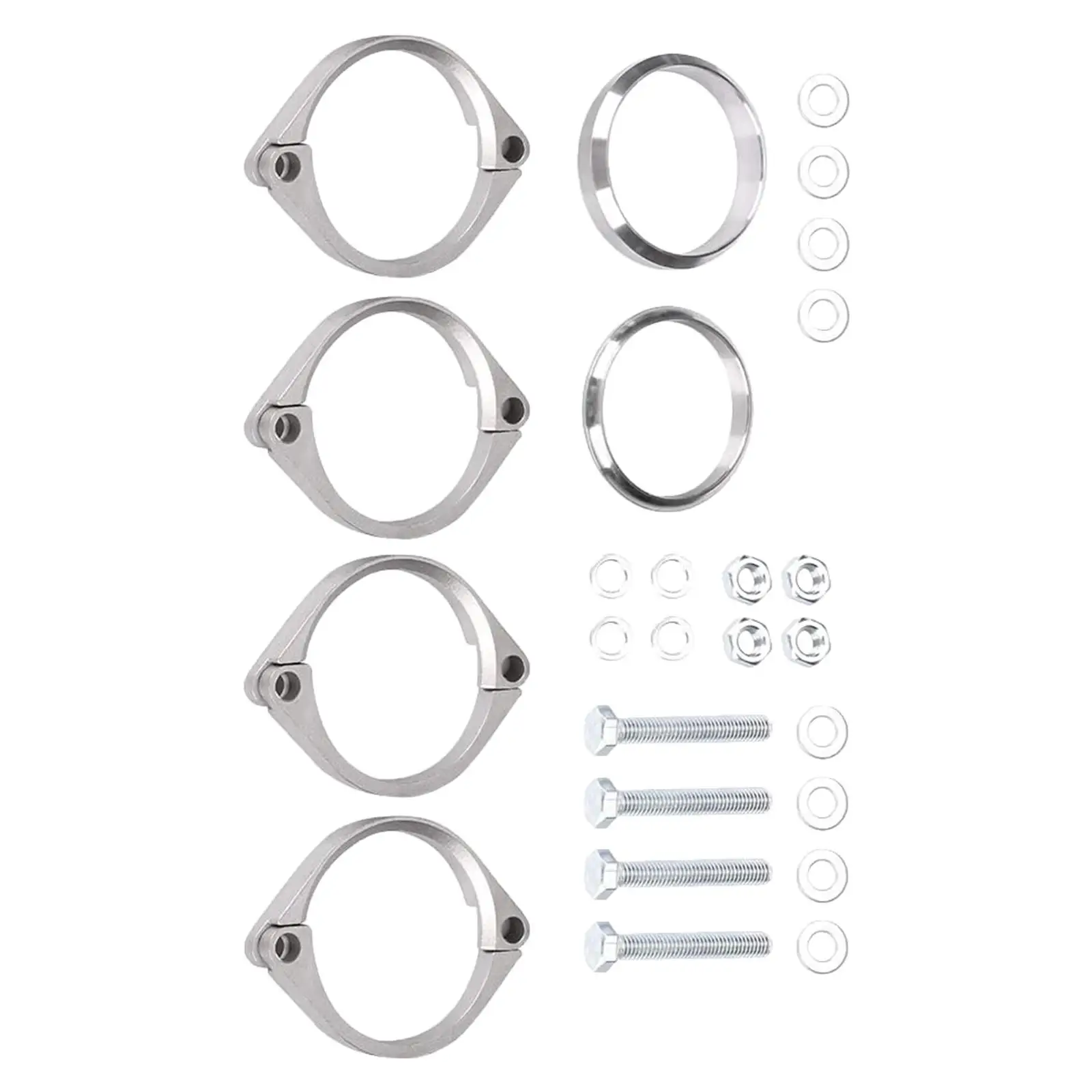 

Exhaust Flange Repair Clamp Kit 18111723379 Corroded Replace 18101405737 18107831783 Muffler Back Box Rusted Fit for E46 M3