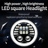 led headlight 5 75 inch for wrangler headlight for harley motorcycle led light car suv bulb retrofit high power high brightness