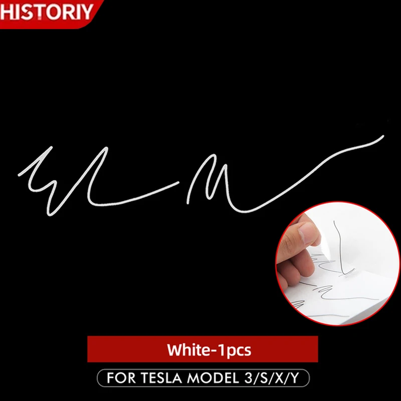 

2022, автомобильная наклейка с изображением арбуза мускуса, наклейка для подписи s, подходит для Tesla Model S 3 X Y, аксессуары, креативная Автомобиль...