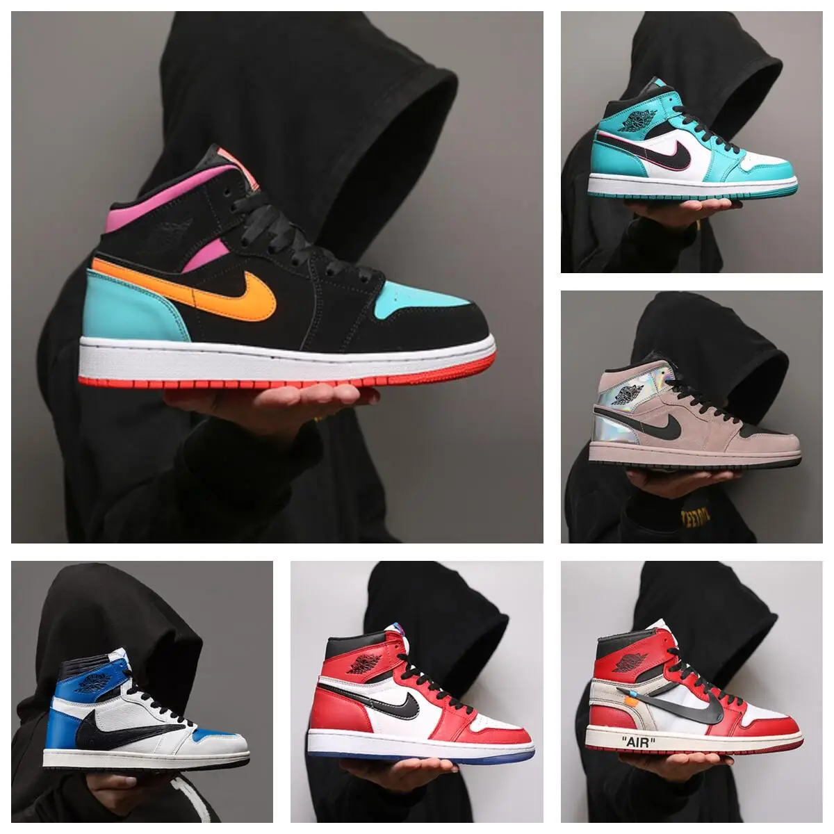 Women High-top Comfortable Sports Outdoor Sneakers Eur 36-47