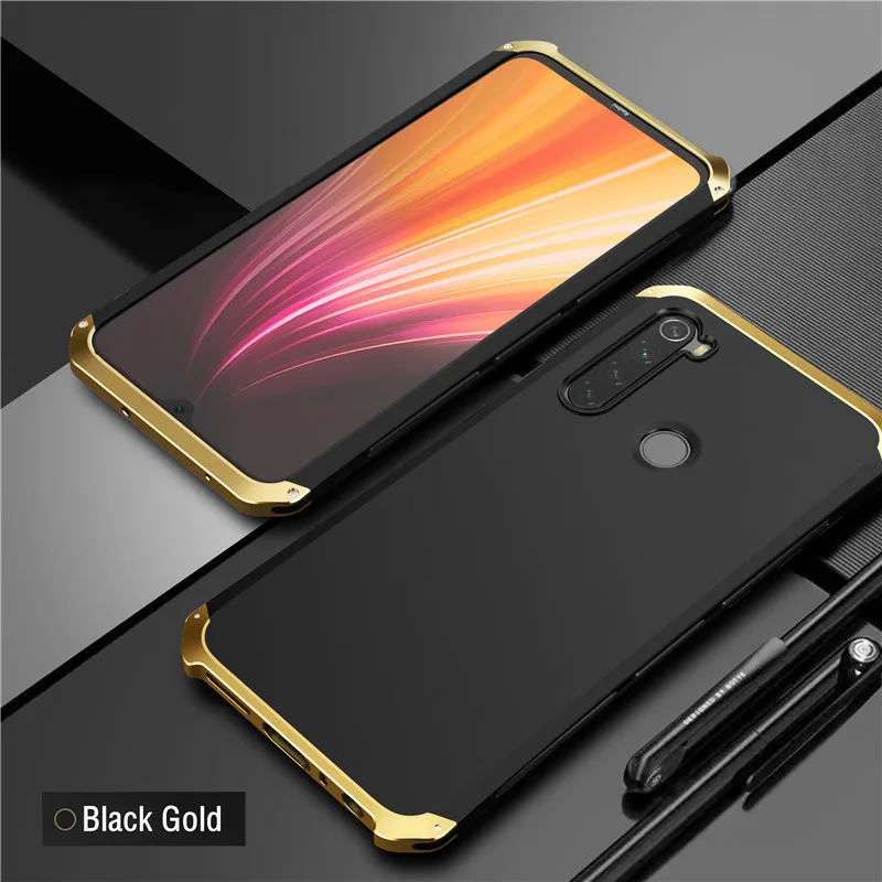 

New Arrival Antifall Metal Case For Xiaomi Mi 12 Mi 12X Poco M3 Pro Mi X3 GT Mi 11 Ultra Redmi Note 8 Pro 7 6 9T Poco F3 Cover