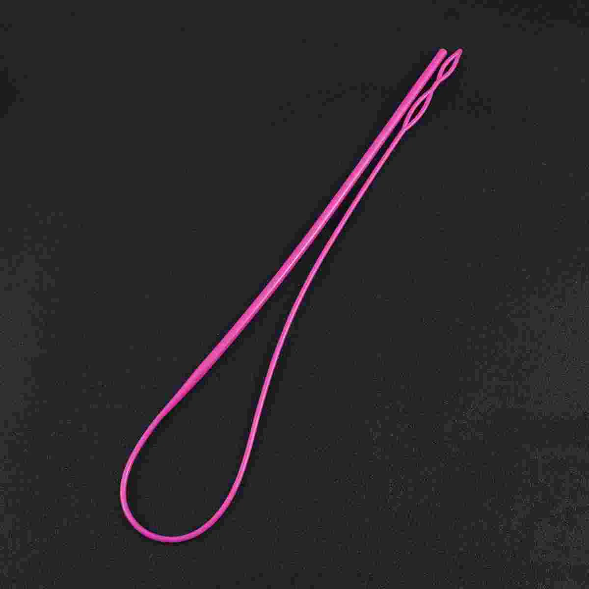 

Threader Drawstring Needle Sewing Diy Rope Device Easy Hand String Bodkin Threading Flexible Replacement Rubber Banding