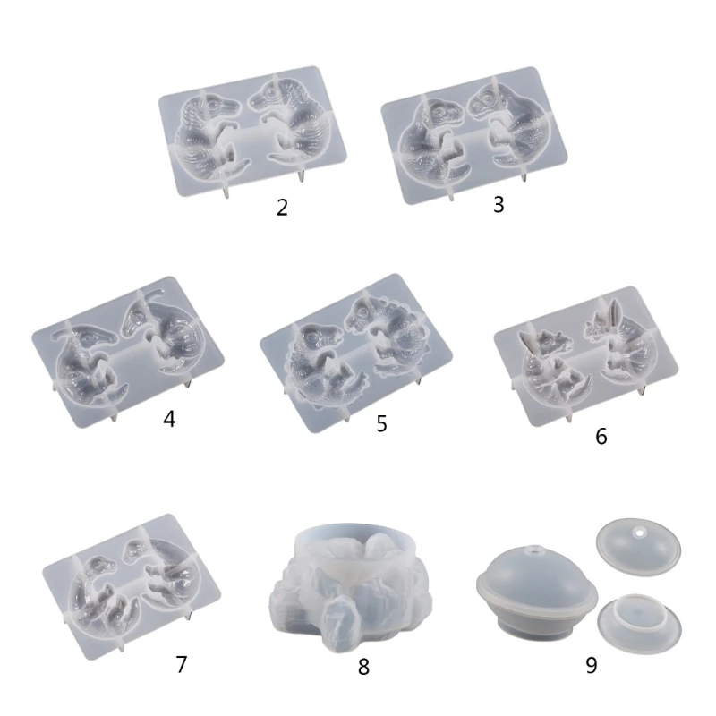 

Форма из эпоксидной смолы в виде яйца дракона