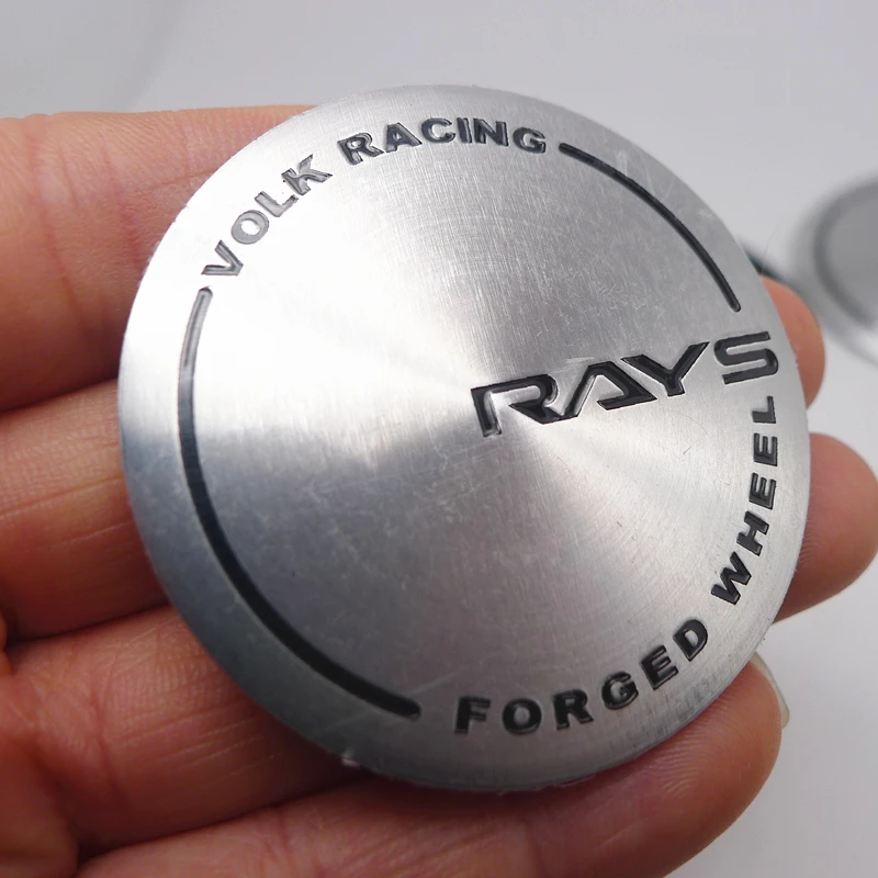 

4 шт., 45 мм, 50 мм, 56 мм, Volk Racing Rays, центральная крышка колеса, наклейка, крышка ступицы, значок, эмблема, наклейка