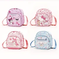 sanrio hellokitty mymelody kuromi cinnamoroll cartoon fashion casual bag waterproof childrens messenger shoulder bag