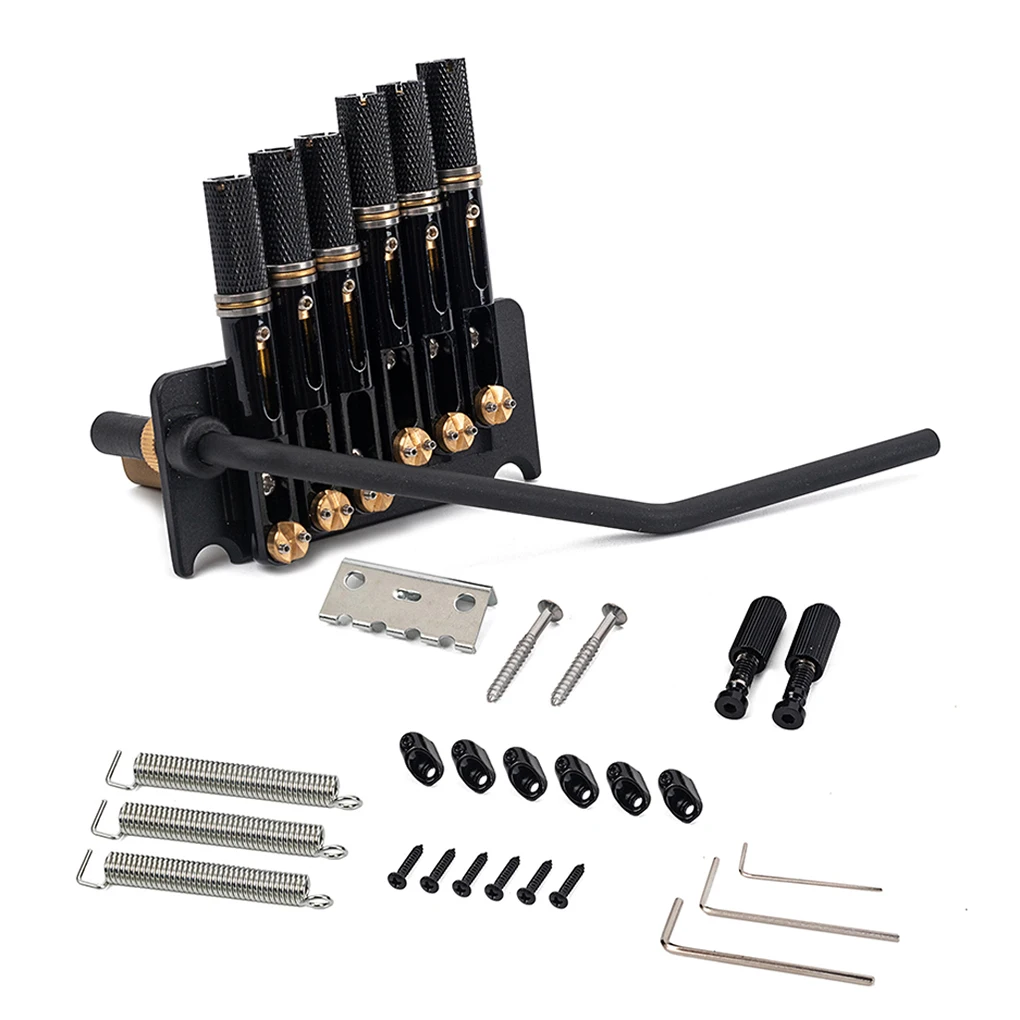 

6-string Headless Electric Guitar Tail Piece Tremolo Bridge Supplies