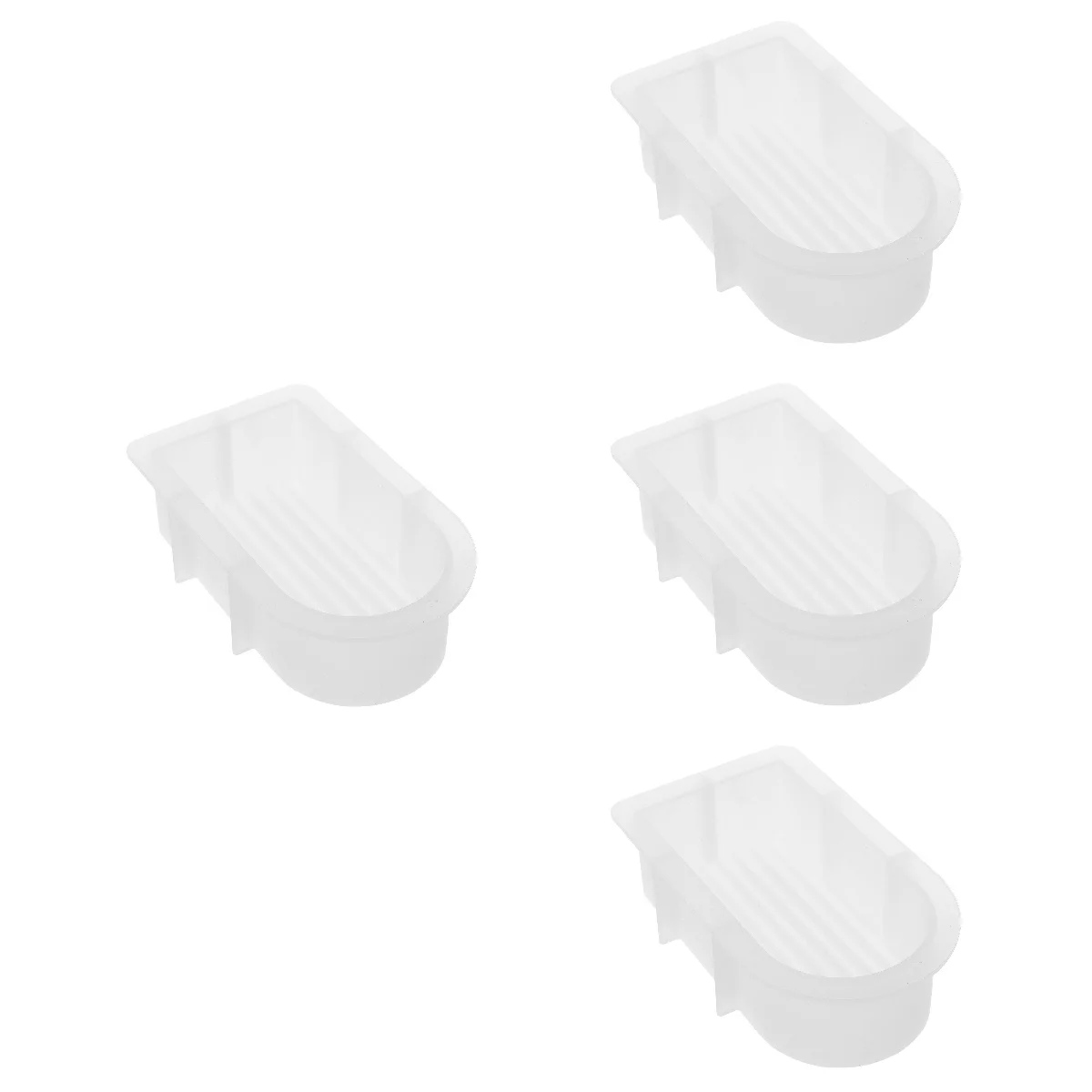 

Set 4 U Shape Mold Para Gelatinas Wax Molds Decorative Candy Silicone Soap Making Lotion