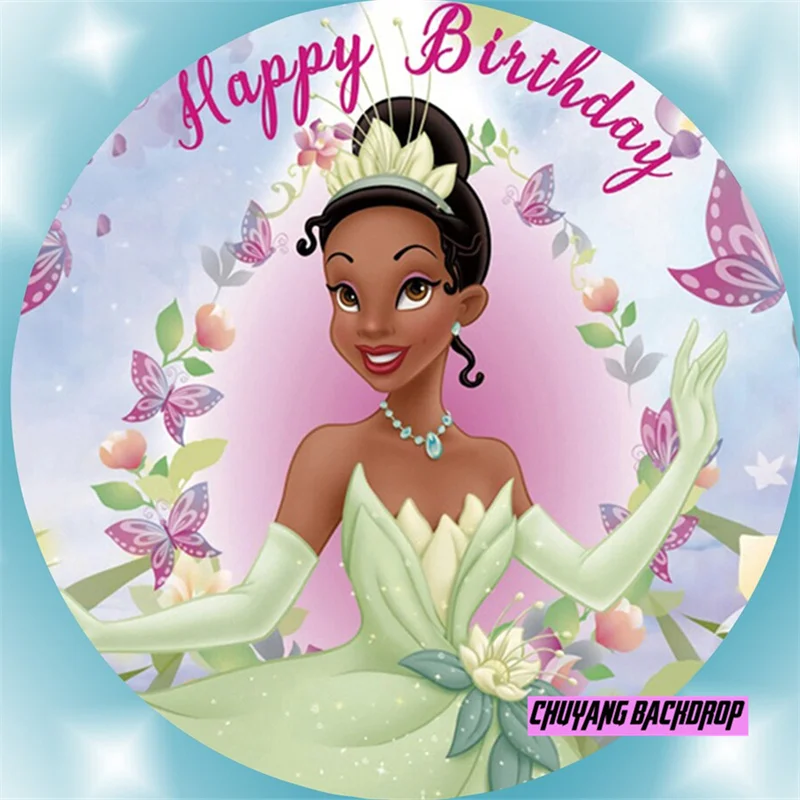 Круглая Обложка для заднего фона под заказ детский день рождения декоративный