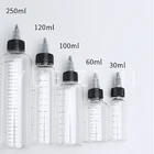 Пластиковые флаконы с пигментными чернилами для татуировок, 3060100120 мл