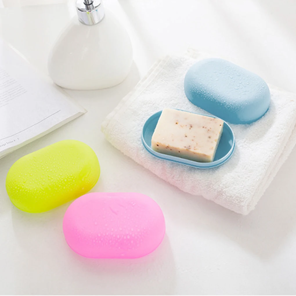

Waterproof Leak Proof Dish Box Case Holder Practical Home Shower Travel Camping Portable Bathroom Accessory