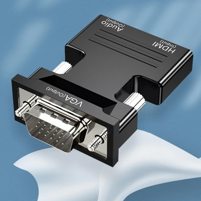 CPDD HDMI-совместимый адаптер VGA компьютерная приставка конвертер для ноутбука ПК