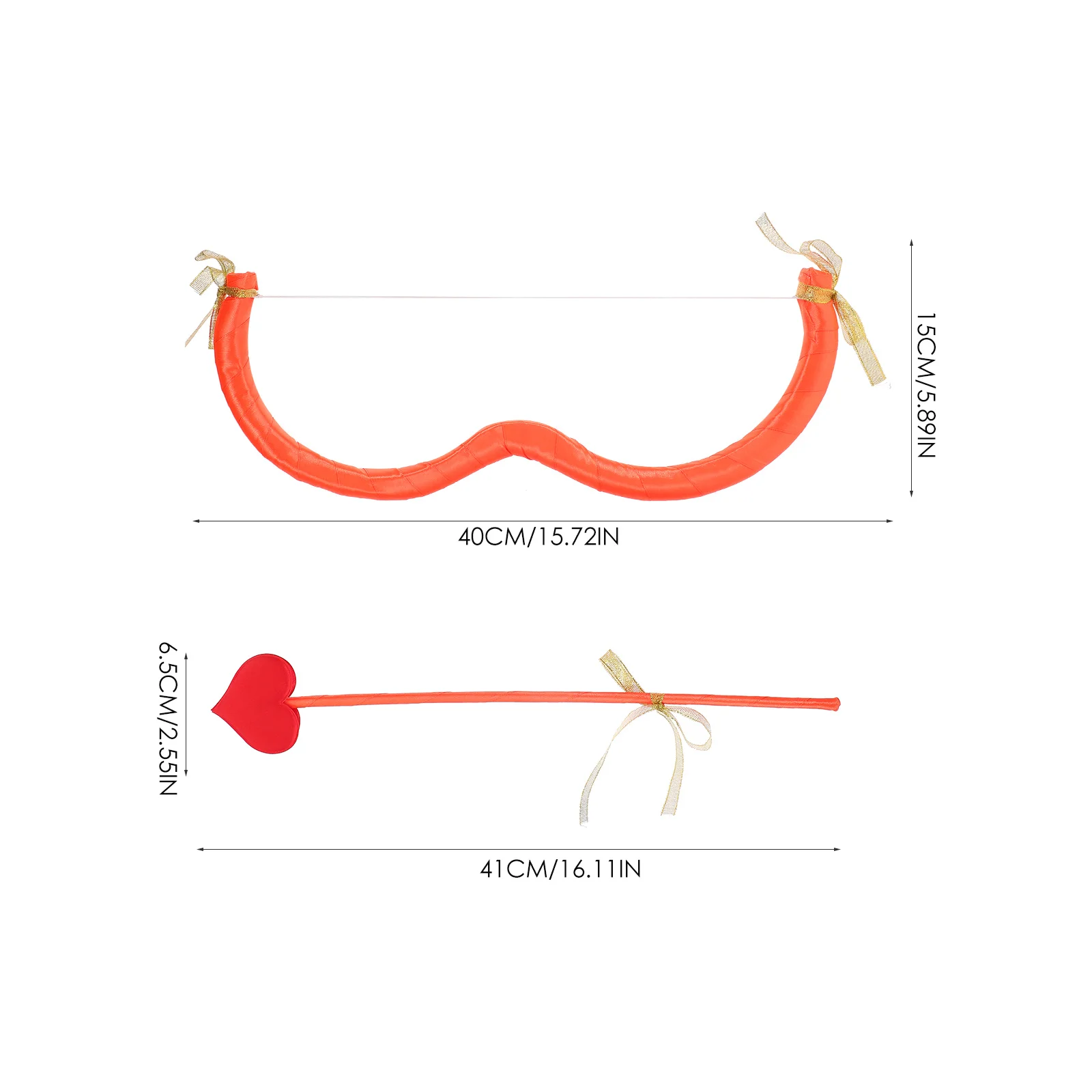 Костюмы для мужчин реквизит аксессуар Купидона бант на день Святого Валентина