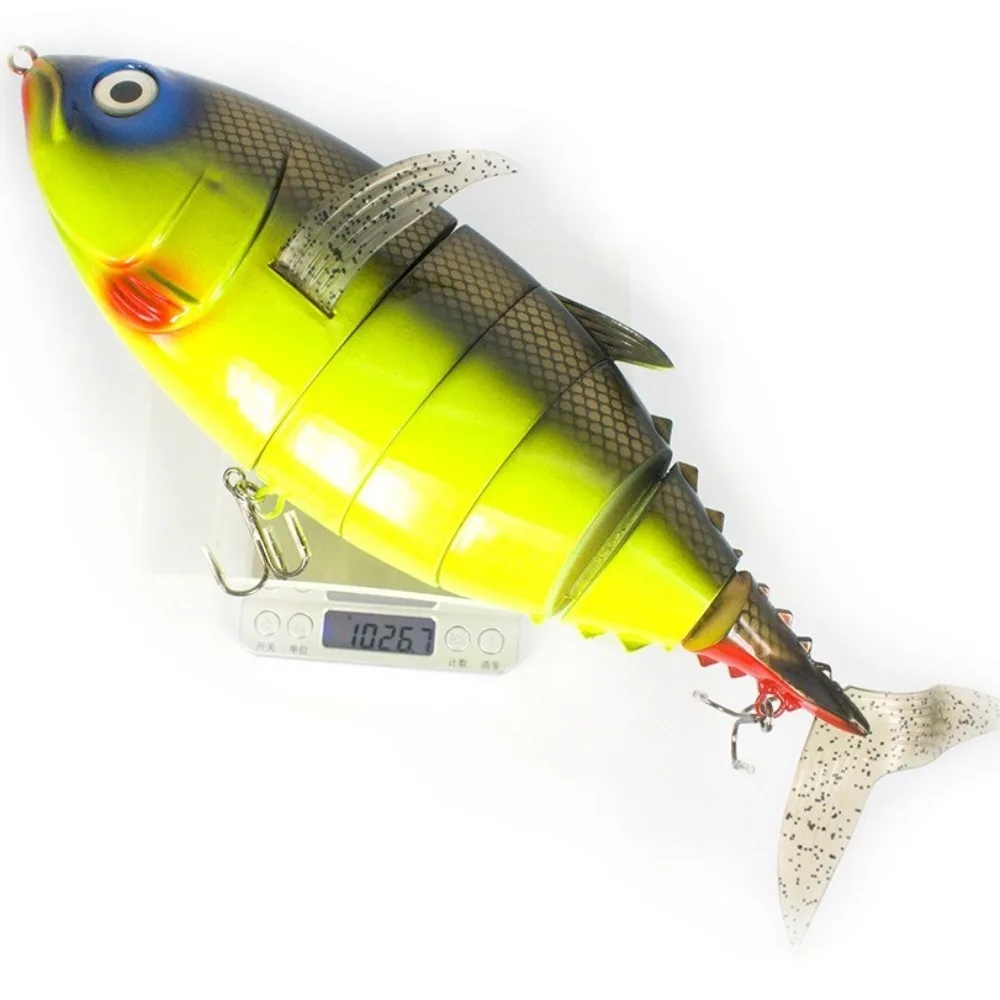 2025 410 мм приманка для тунца реалистичная сверхбольшая морской рыбалки 8 секций