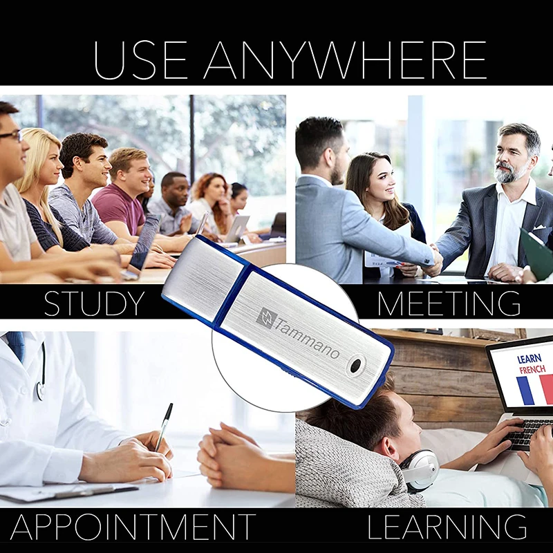 Цифровой аудио-рекордер с U-диском TF-карта USB-диктофон ручка профессиональный