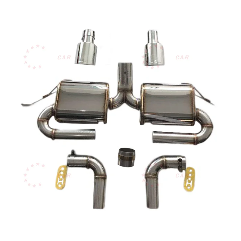 Универсальная выхлопная система для BMW X6 E71 обновление в стиле Хамана труба из