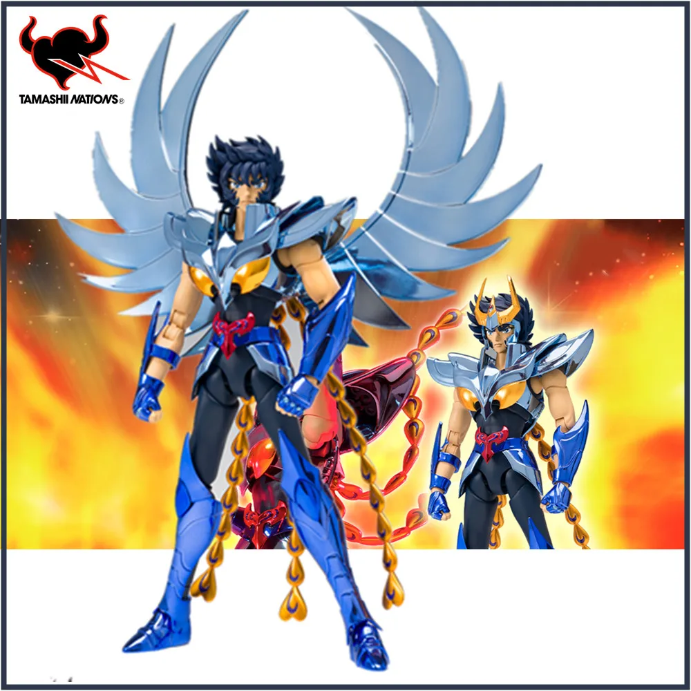 В наличии Оригинальная аниме Saint Seiya SAINT CLOTH MYTH EX PHOENIX IKKI [FINAL BRONZE CLOTH] Фигурка из ПВХ
