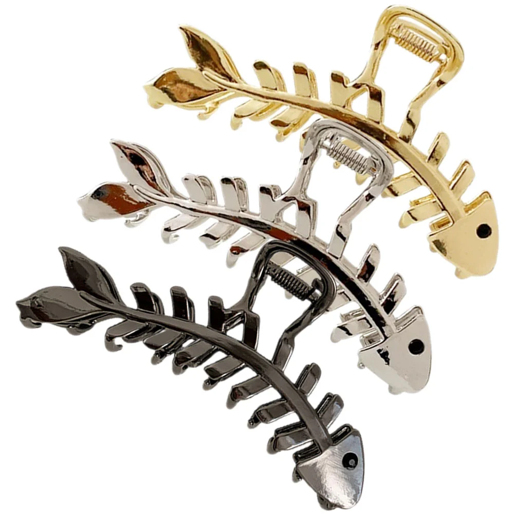 

3pcs Metal Claw Clip Hair Jaw Clip