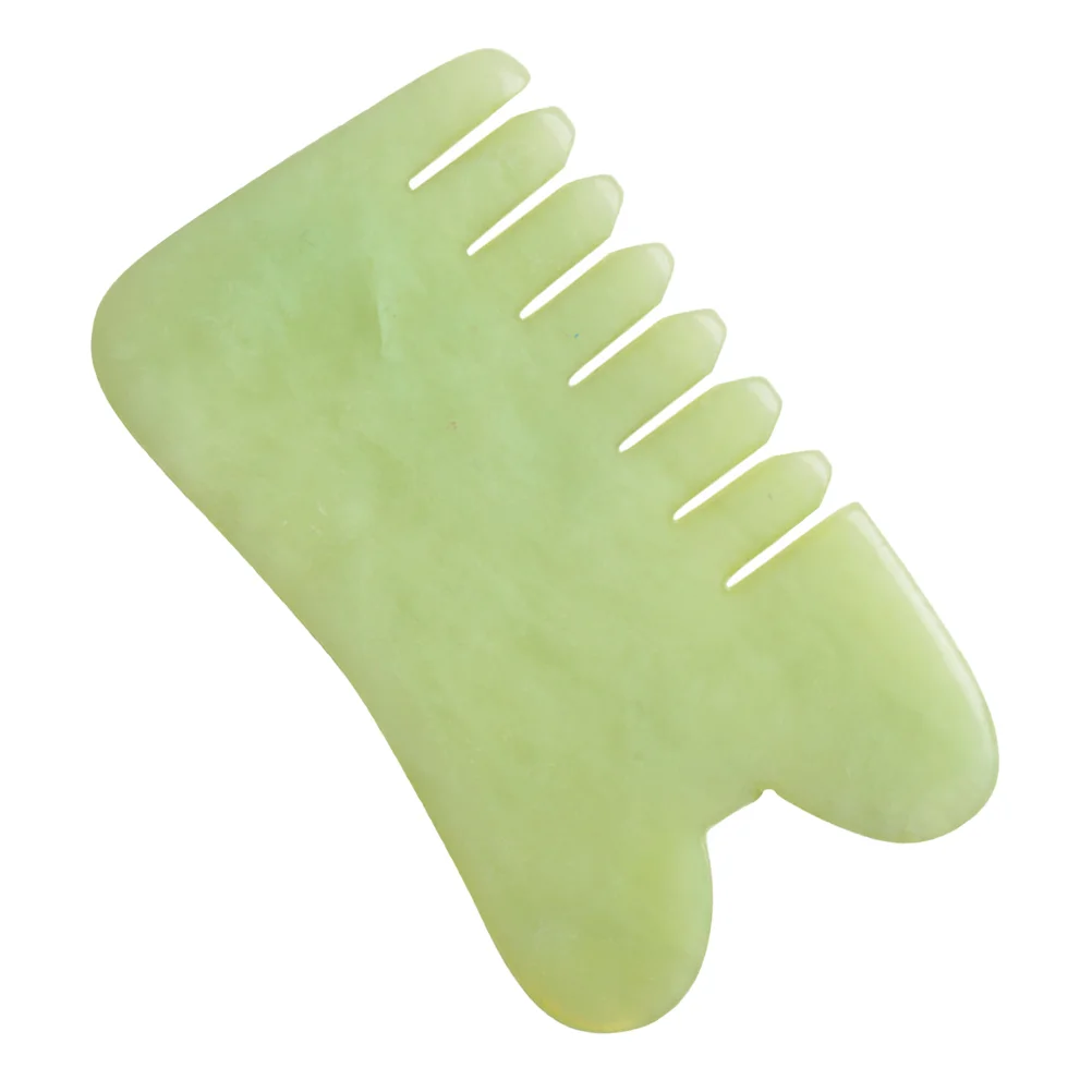 

Scraping Tool Boardmassaging Comb Facial Jade Plate Scalp Hairbeauty Stone Scraper Guasha