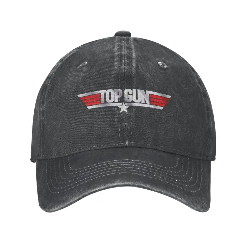 

Personalized Top Gun Baseball Cap Cotton Outdoor Men Women's Adjustable American Film Dad Hat Summer