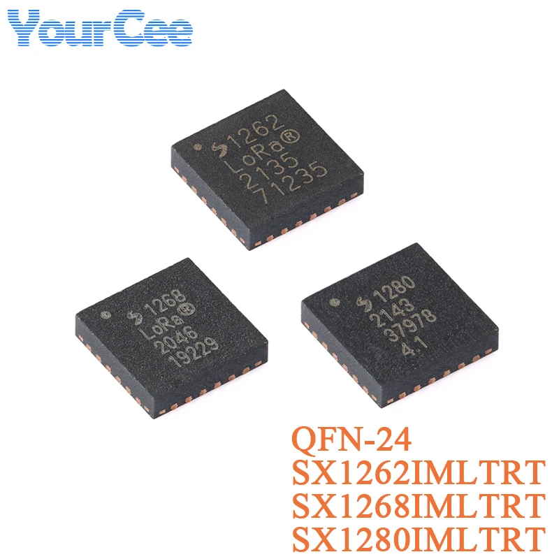 SX1262 SX1268 SX1280 SX1262IMLTRT SX1268IMLTRT SX1280IMLTRT фотосессия дальнее расстояние низкое энергопотребление LORA IC Chip