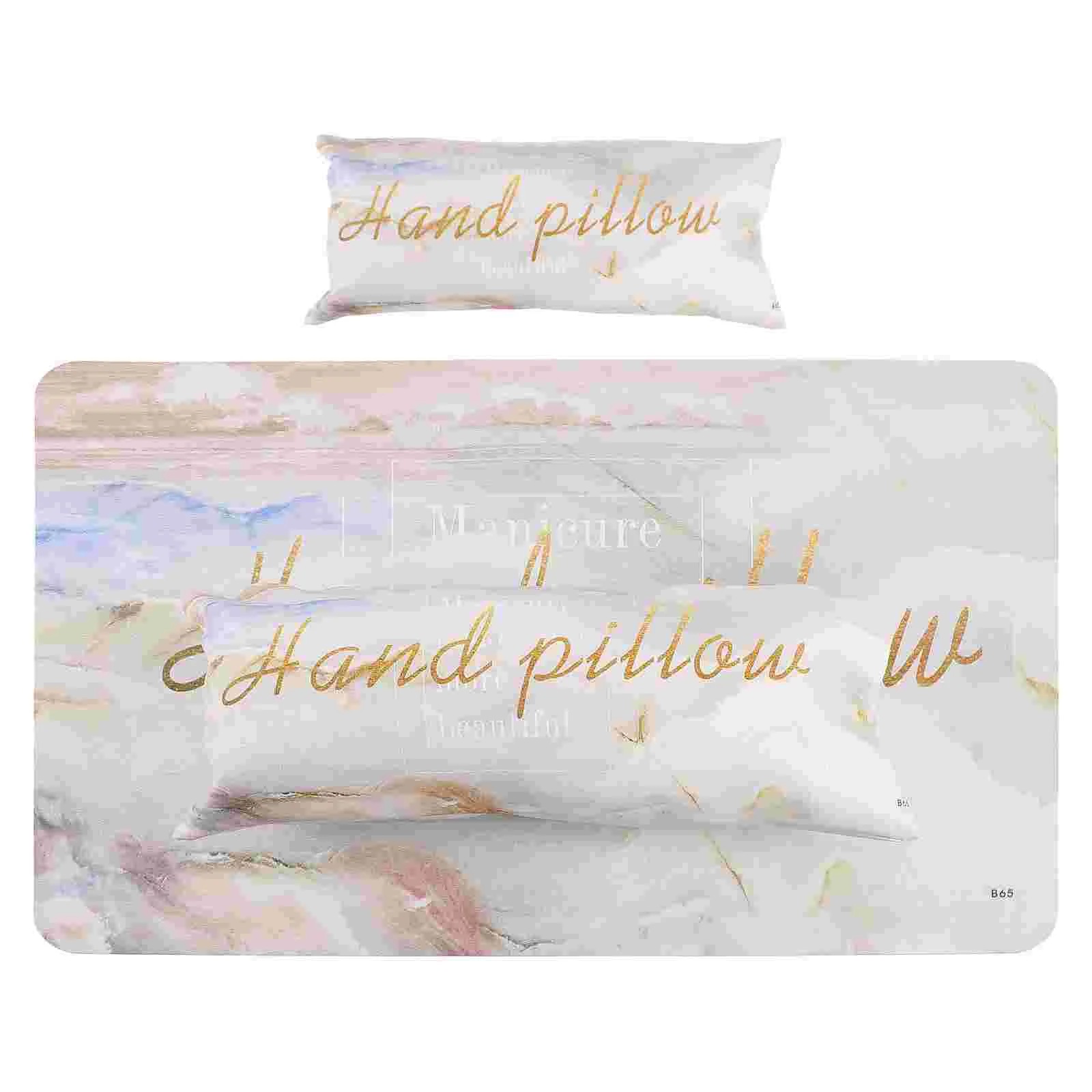 

1 Set Salon Hand Rest Cushion Table Protective Pad Nail Pillows Manicure Pad
