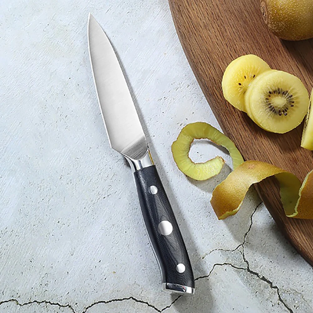 Многофункциональный нож 3 9 дюйма лезвие из стали 7Cr17MoV Ручка G10 острый Кливер