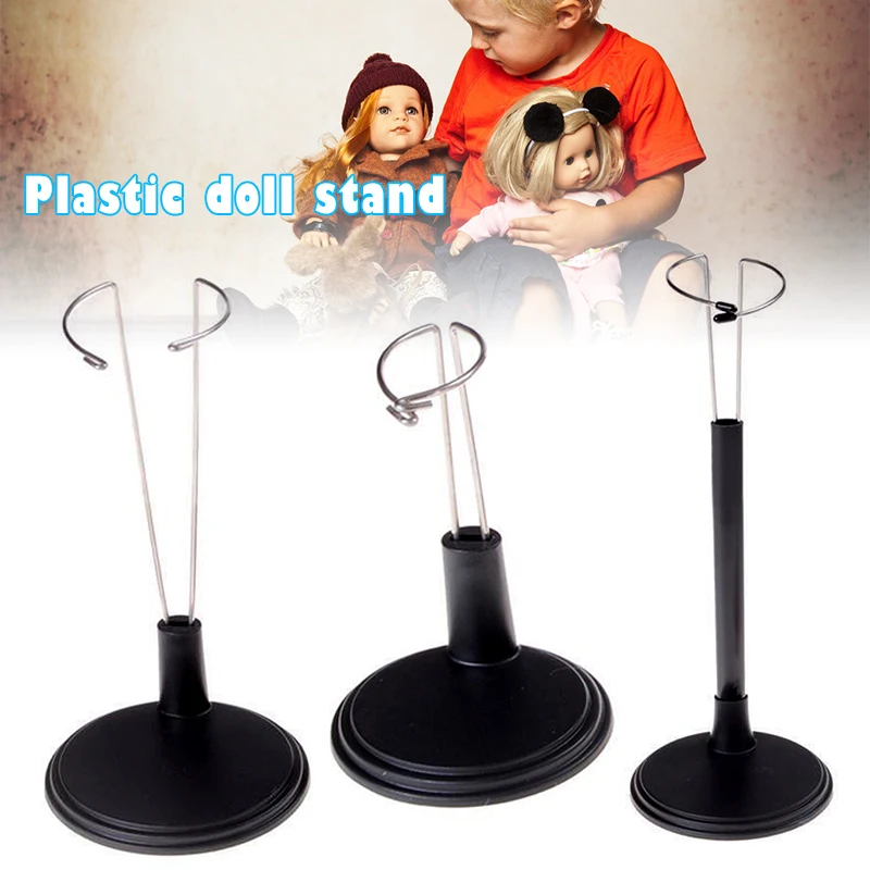

Adjustable Doll and Bear Stand Detachable Figure For Doll Portable Lightweight Easy Install For Use Handy Durable Home Stand