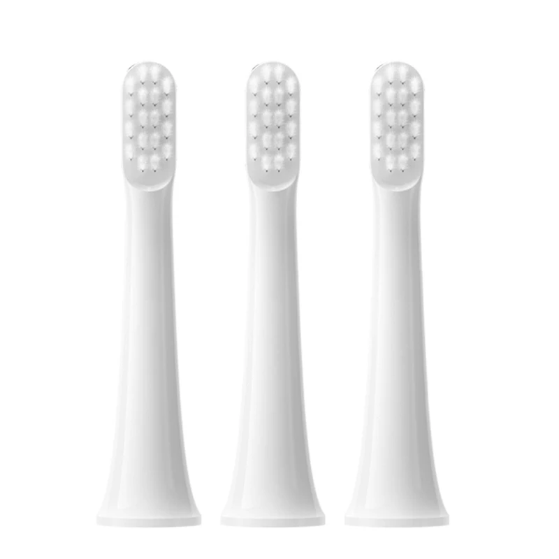 

3PCS Replaceable For XIAOMI MIJIA T100 Brush Heads Sonic Electric Toothbrush Soft DuPont Bristle Brush Vacuum Refills Nozzles