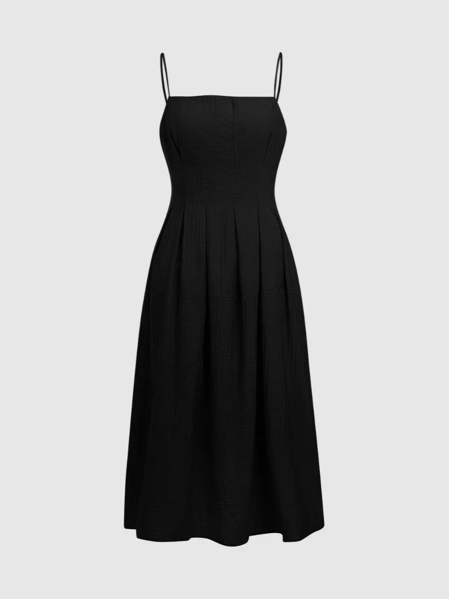 Новинка осени 2024 женская одежда темпераментное платье на бретельках для молодых