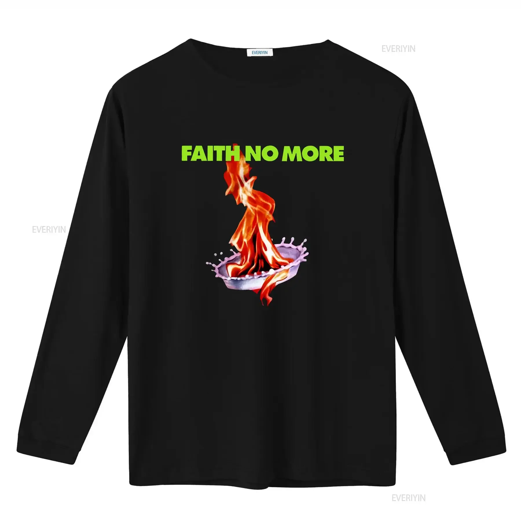 Фото Винтажная футболка The Real Thing Rock Band Faith No More с Майком Бордином и Билли Голдом, эффект потертости, удобная, для мужчин №3