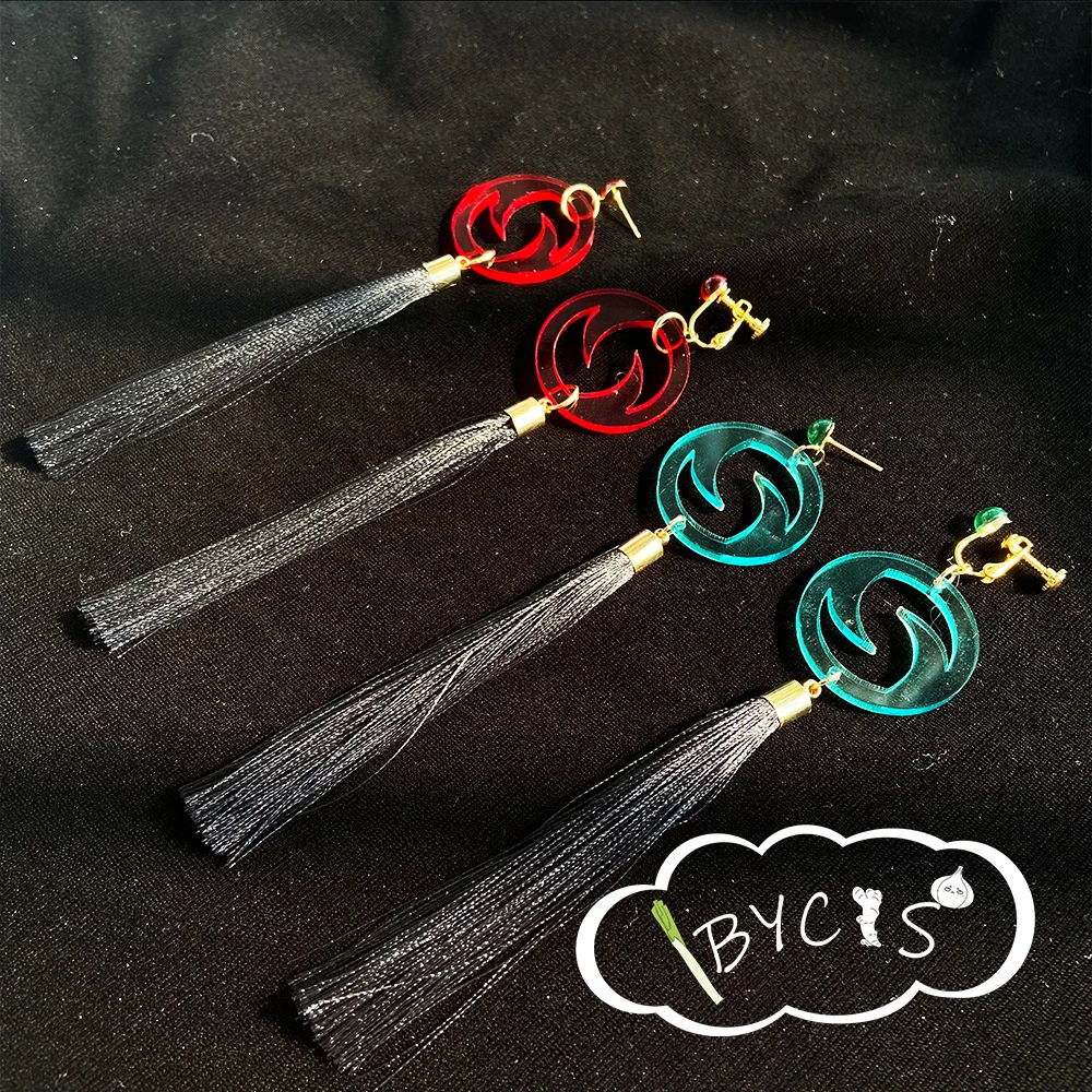 

Серьги-кольца Kagehira Mika в стиле аниме, классические аксессуары для косплея